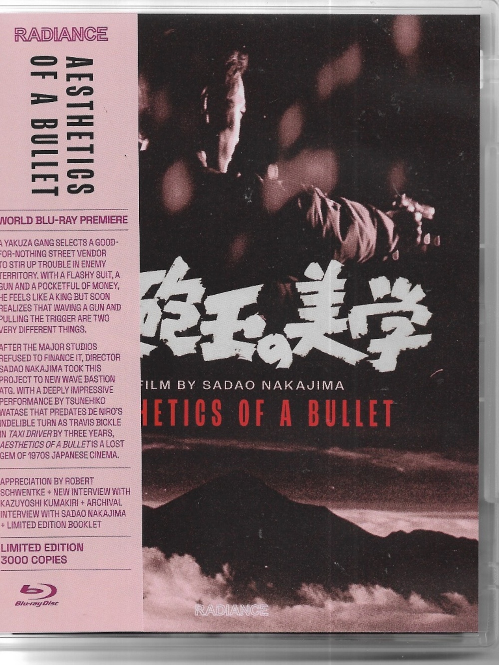 Aesthetics Of A Bullet Radiance Ltd Ed. Blu-Ray + Booklet Reversible Insert